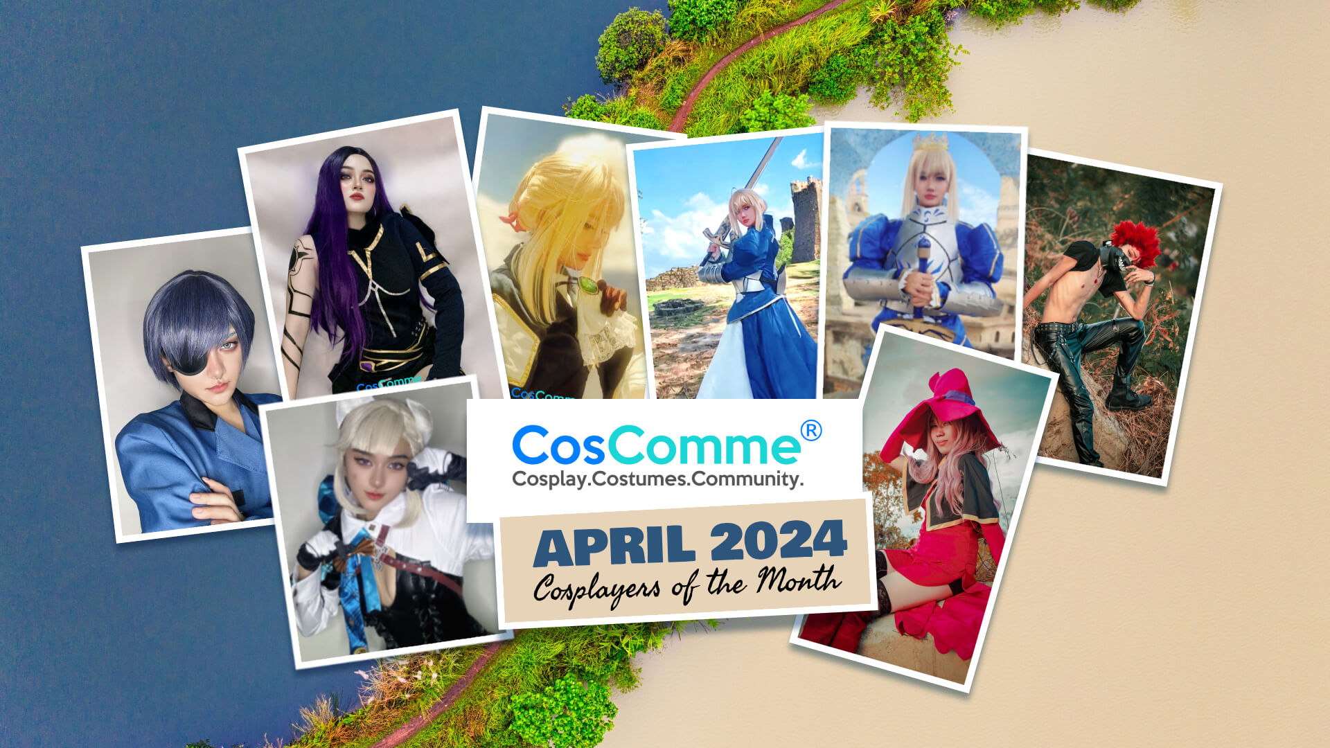 Featured Cosplayers for April 2024