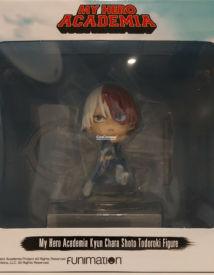 My Hero Academia Kyun Chara Shoto Todoroki Figure Banpresto. preowned