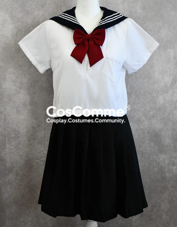 Anime School uniform with short sleeves for cosplay/costume. Like new